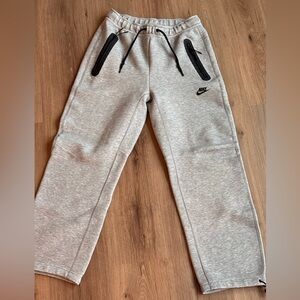 Nike Light Gray Joggers with Black Accents